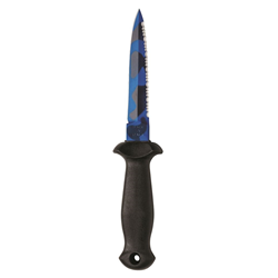 Knife, Camo, Blue